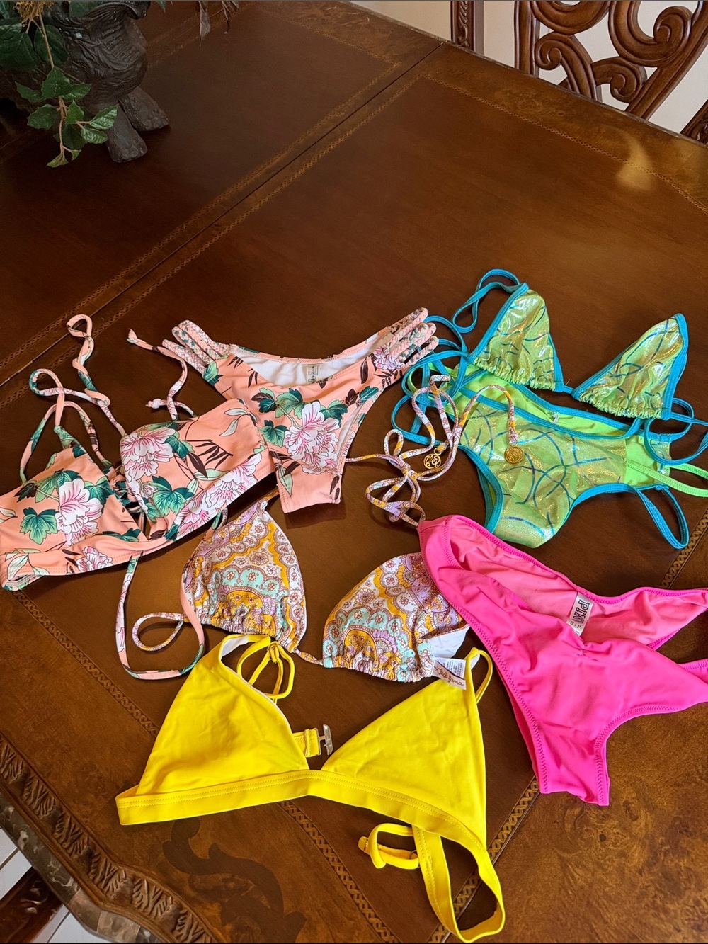 PINK Victoria's Secret Bright Pink Bikini Bottom